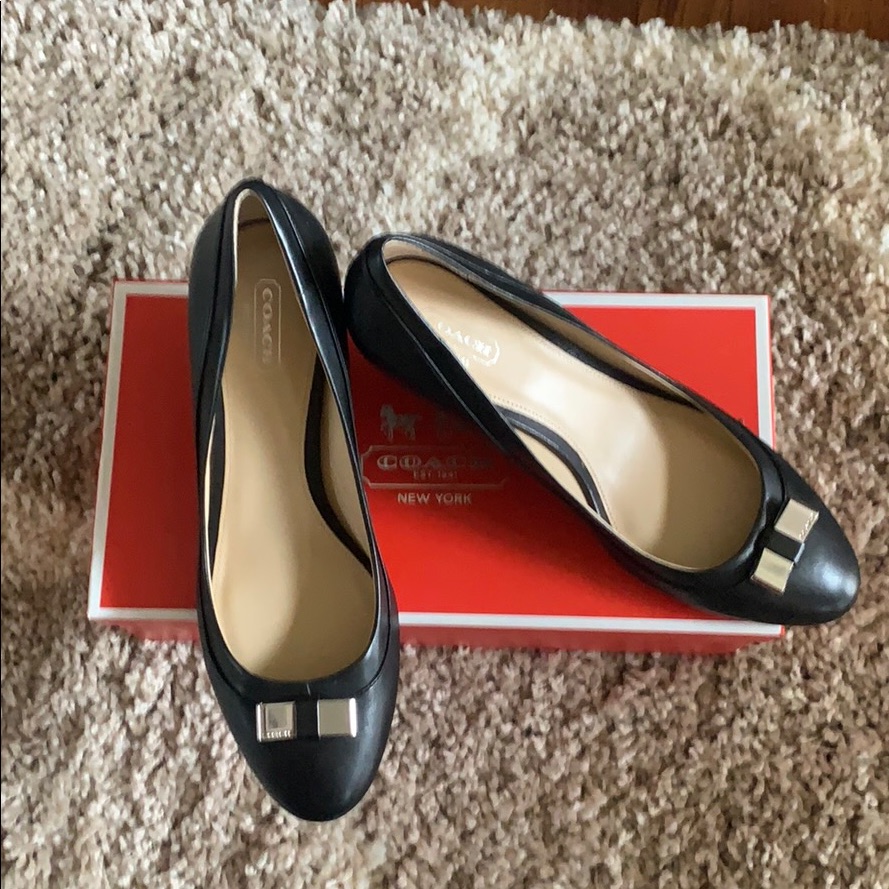 Coach Hillaree Tbl Lather Wedge